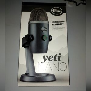 Blue Yeti Nano Premium USB Mic for Recording and Streaming - Black Logitech